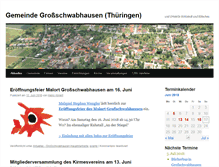 Tablet Screenshot of grossschwabhausen.de